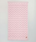 Πετσέτα Θαλάσσης 90x160 - Vida Pink Jacquard