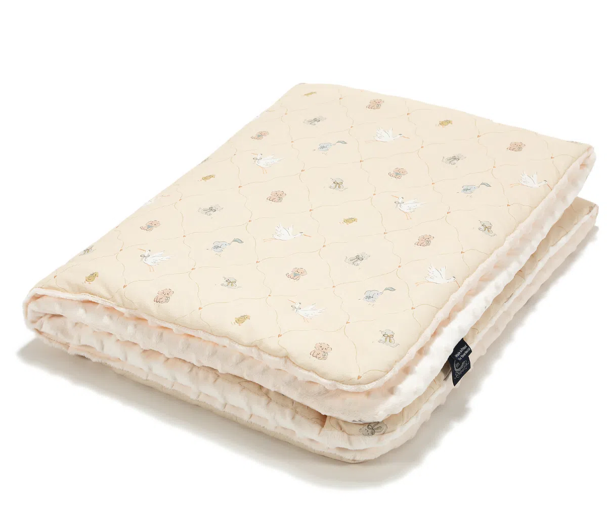 Βρεφική Κουβέρτα Bebe Mignon Vanilla La Millou 80×100